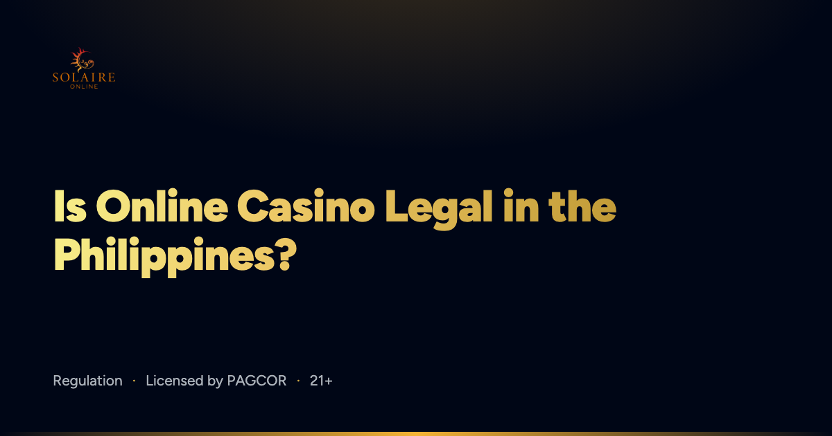 Is Online Casino Legal in the Philippines?